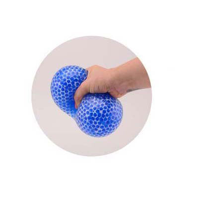 Sfera con perline grandi da spremere Johntoy