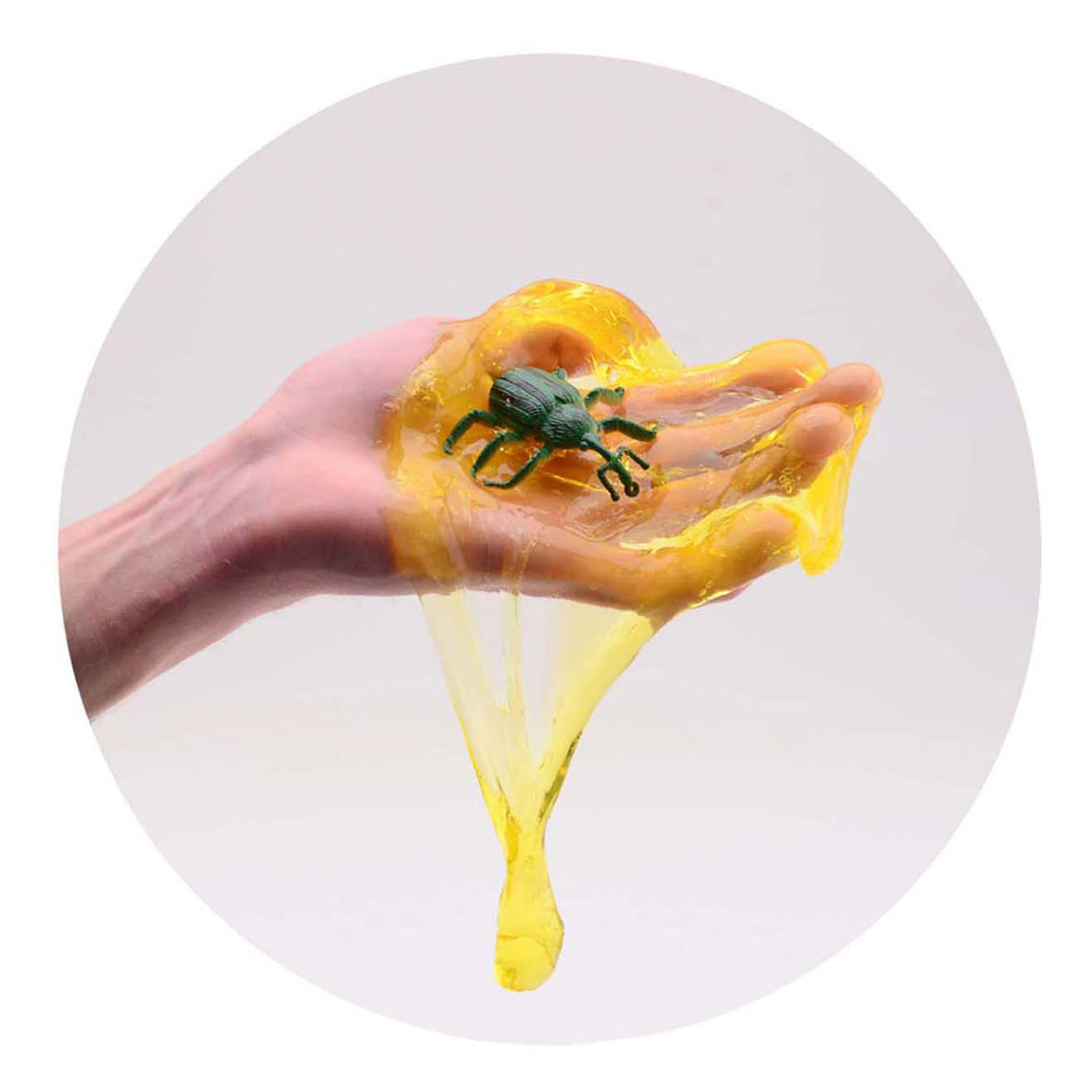 Johntoy slime con insecto - 6cm