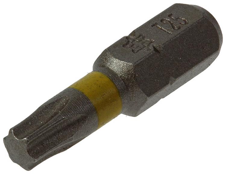 Mack 1018304 - punta de tornillo t25 l25mm 3uds | 5 piezas