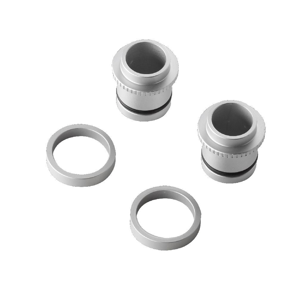 Elite accesorios para portabicicletas adaptador sanremo 40 para eje pasante 15x100 110