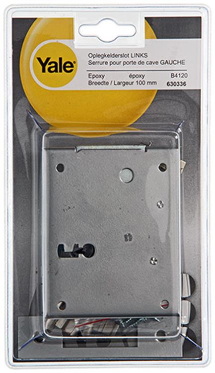 Yale 1019116 - 1 base cerradura bodega izquierda b4120 100mm | 1 pieza