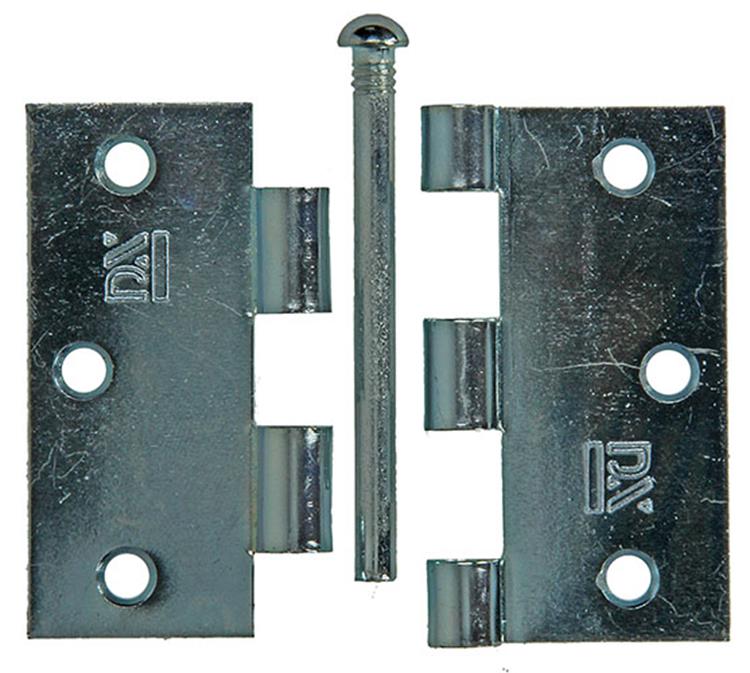 Yale 1019130 - 3 bisagras pesadas pasador suelto galvanizado 3x3 pulgadas | 5 piezas
