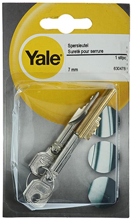 Yale 1019187 - 1 llave 7mm flora 1020e 41677 | 2 piezas