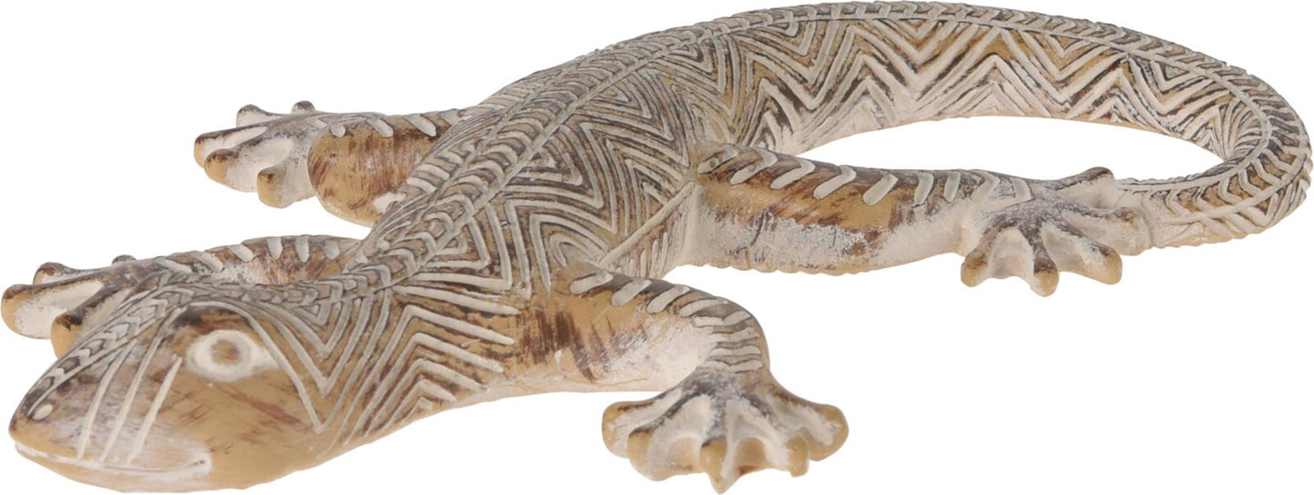Decoración del hogar lagarto poliresina 19x11x3cm