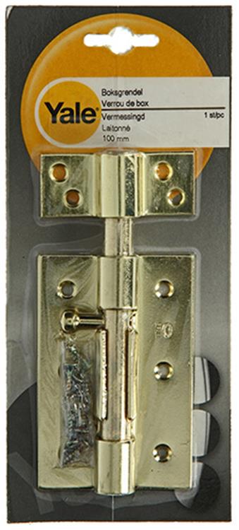 Yale 1019235 - 1 caja de cerrojo vermess. 100 mm | 5 piezas