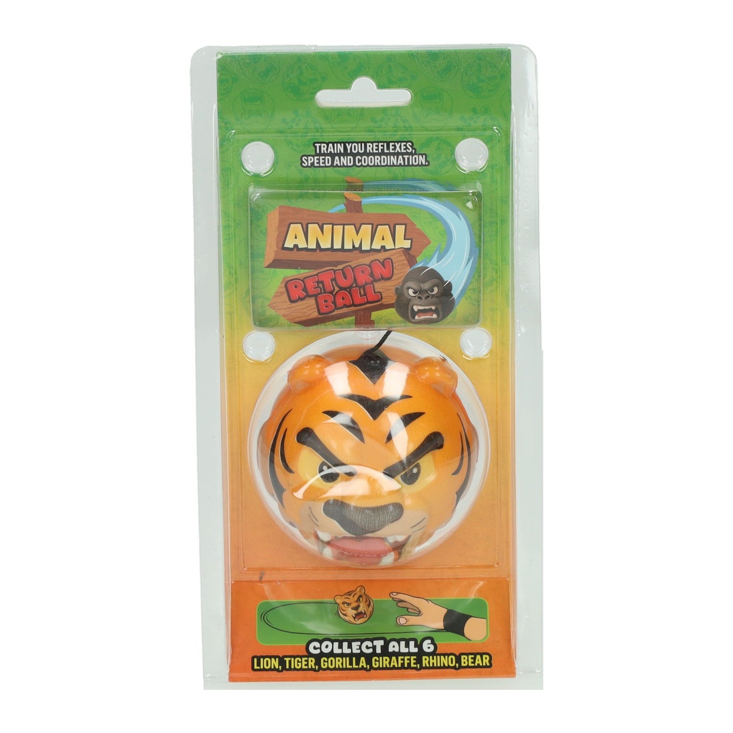 Johntoy gioco lancia e prendi arrabbiato animale 4 assortiti