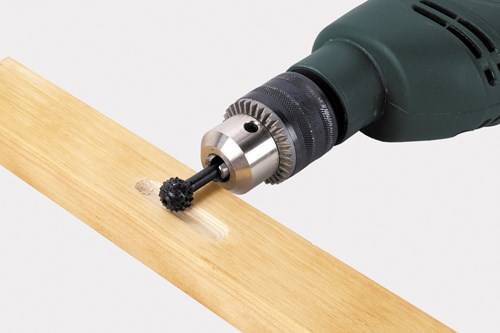 Grattugia profilo Wolfcraft | sferico | per legno | ø14mm | 1 pezzo - 2533000
