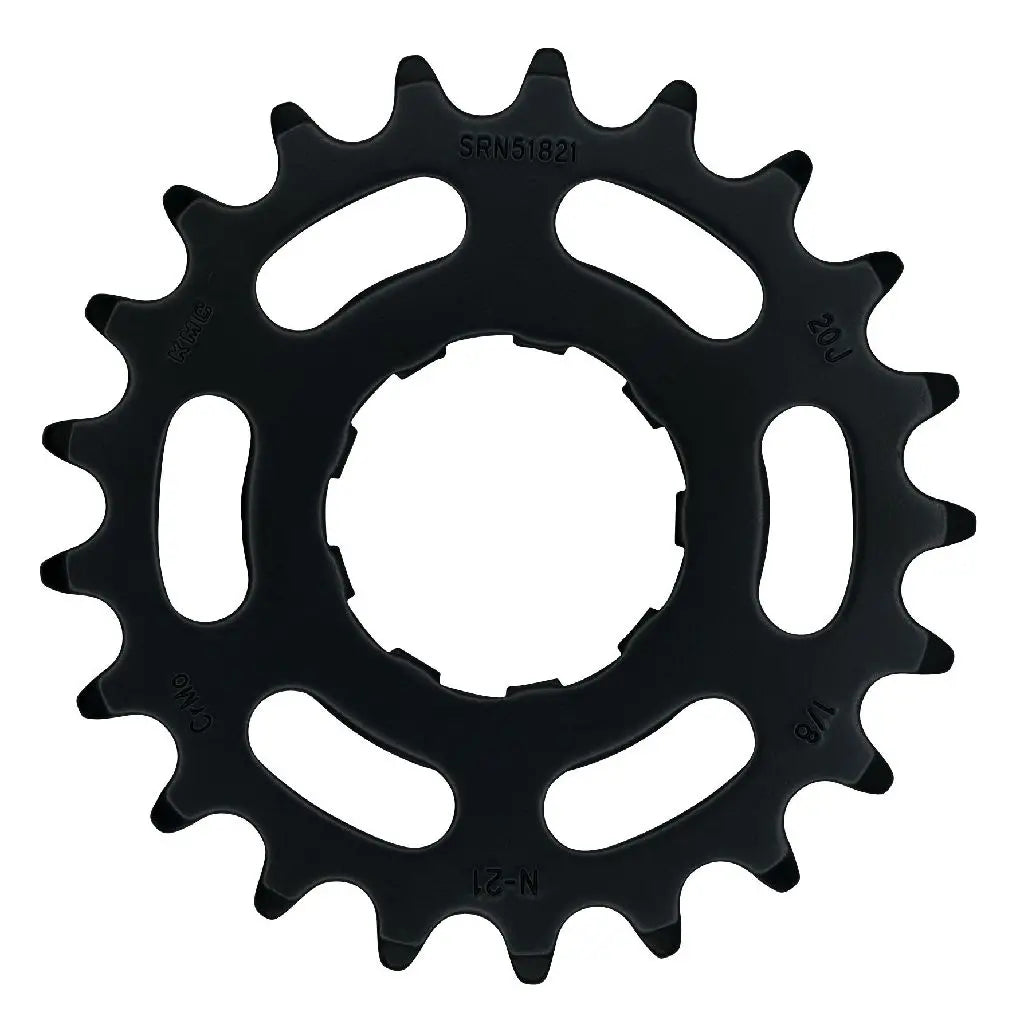 KMC Gear 21t posteriore Enviiolo Nuvinci 1 8, nero