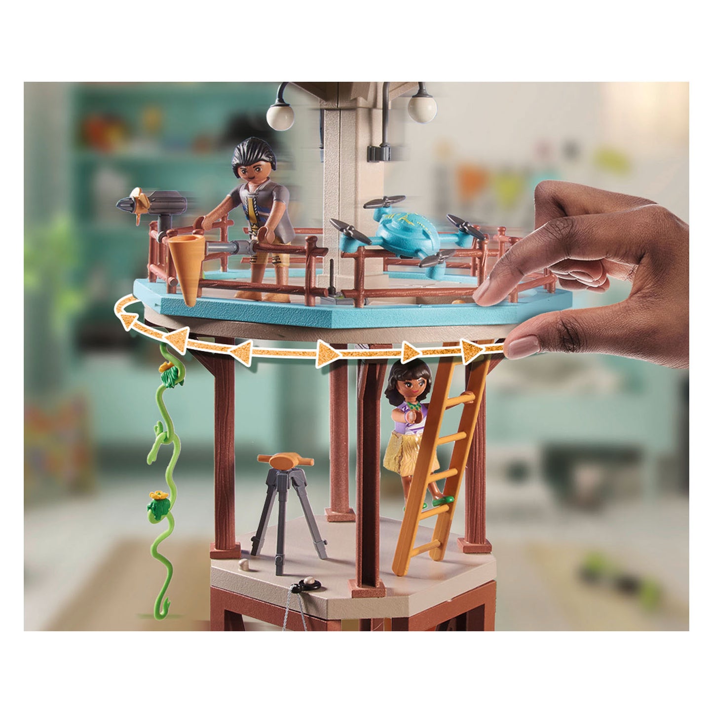 PlayMobil Wiltopia Research Station con Compass 71008