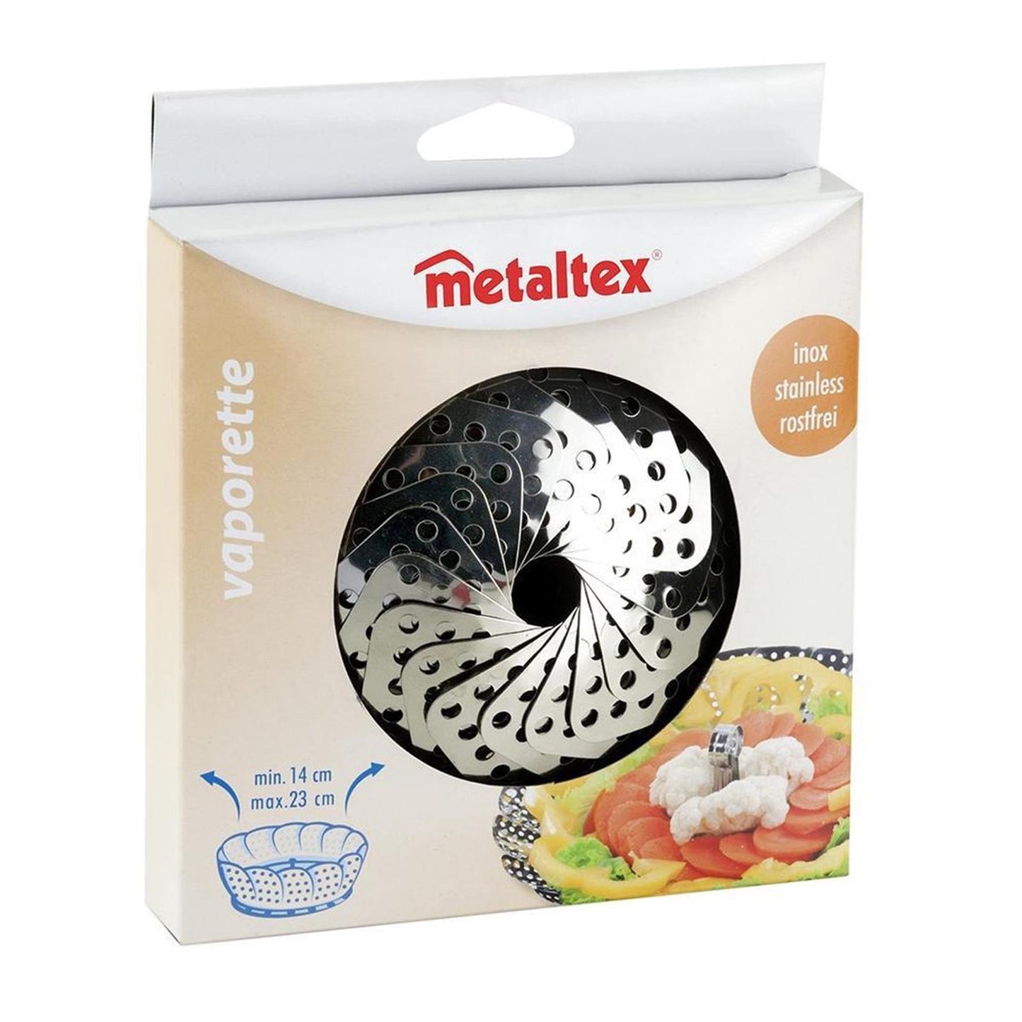 Metaltex metaltex stoommands rvs