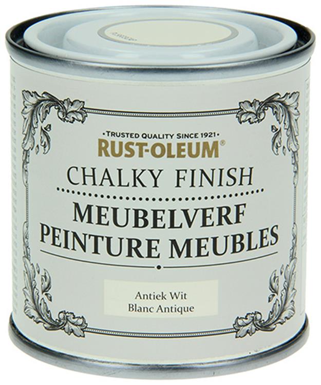 Rust-oleum 1050949 - pintura para muebles blanco antiguo 125 ml | 1 pieza