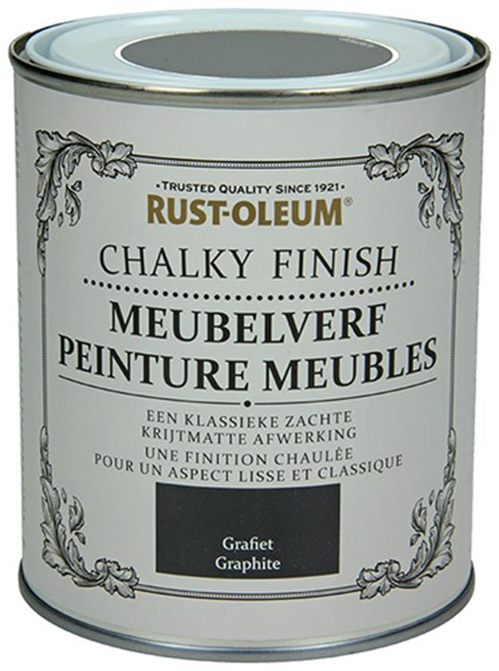Rust-oleum 1050966 - pintura para muebles grafito 750 ml | 1 pieza