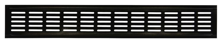 Renson 1006249 - tira de ventilación aluminio ral 8022 381 80- 500 mm | 2 piezas