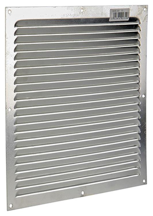 Renson 1015074 - Rejilla de lamas plana aluminio f1 300x300mm | 10 piezas