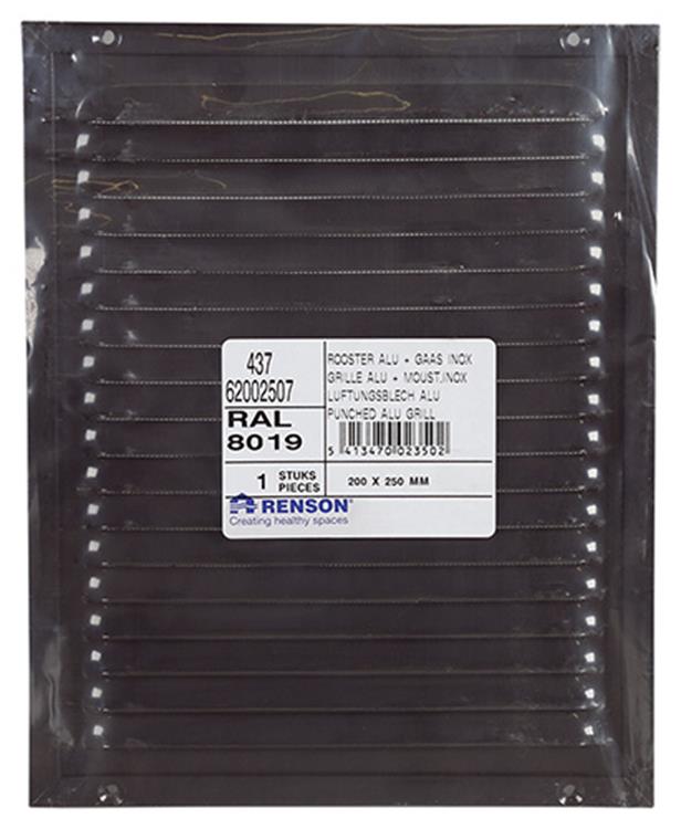 Renson 1008582 - hoja r. 437 marrón 200x250mm | 5 piezas