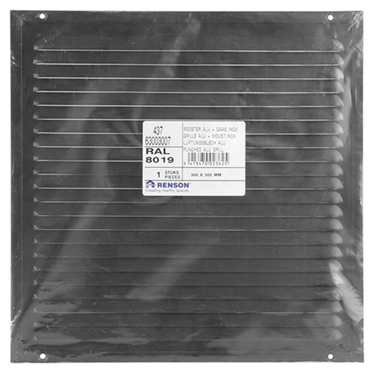 Renson 1008584 - hoja r. 437 marrón 300x300mm | 5 piezas