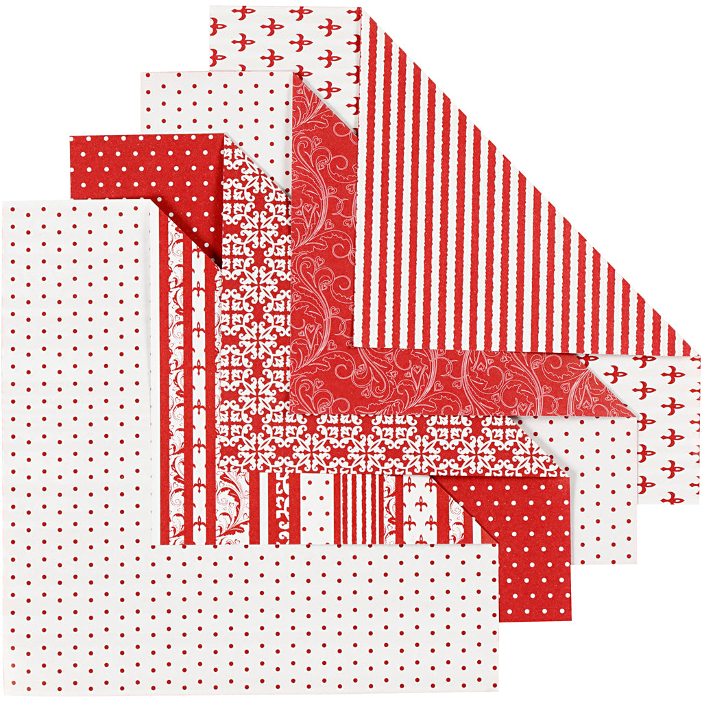 Carta per origami Vivi gade, formato 15x15 cm, 80 gr, 50 fogli vari 1 scatola