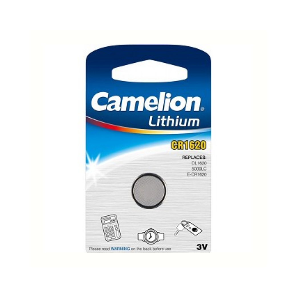 Camelion CR-1620 button cell each