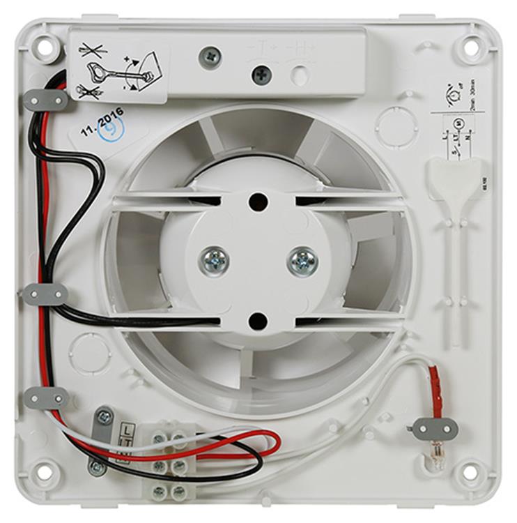 Renson 1006445 - ventilador mecánico con temporizador 7201t blanco ø 100 | 2 piezas