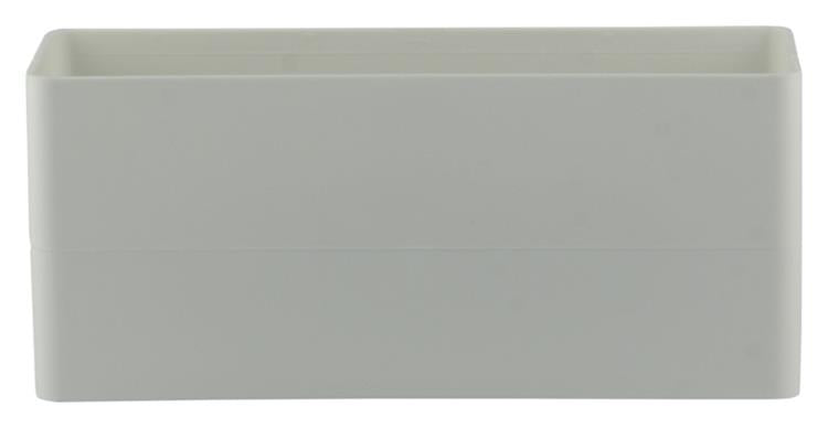 Renson 1006399 - Pieza de conexión de PVC 7008 blanco 110x55mm | 4 piezas
