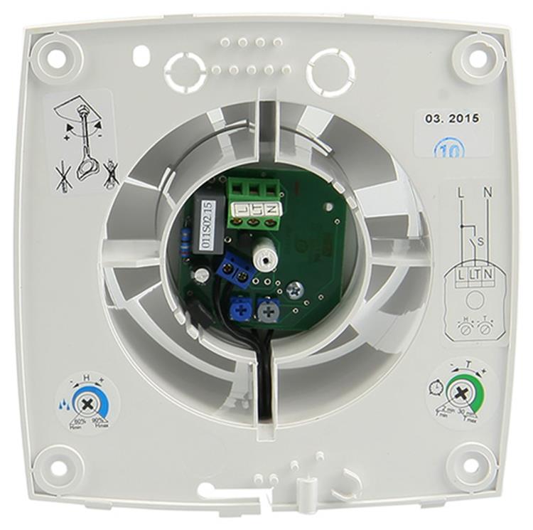 Renson 1006479 - chico de onda verde. sensor de humedad 9403h ø 150 blanco | 1 pieza
