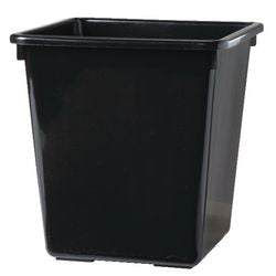 Papelera Vepa bins 27l plástico negro 360 x 340 x 340 mm