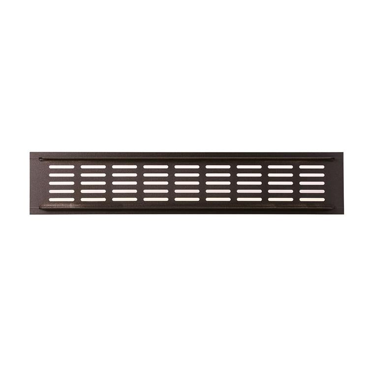 Renson 1059704 - tira de ventilación 381 80 (400 mm) ral 9005 estructura negro | 4 piezas