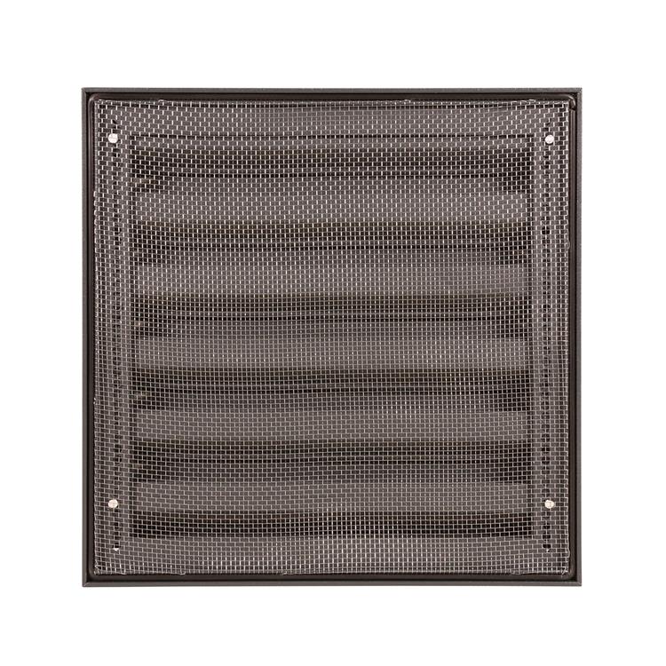 Renson 1062414 - rejilla de pared de superficie vrac alu 431 (225x225) estructura 7016 | 2 piezas