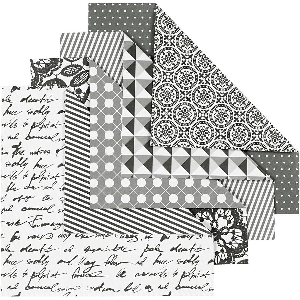 Carta per origami Vivi gade, formato 15x15 cm, 80 gr, 50 fogli vari 1 scatola