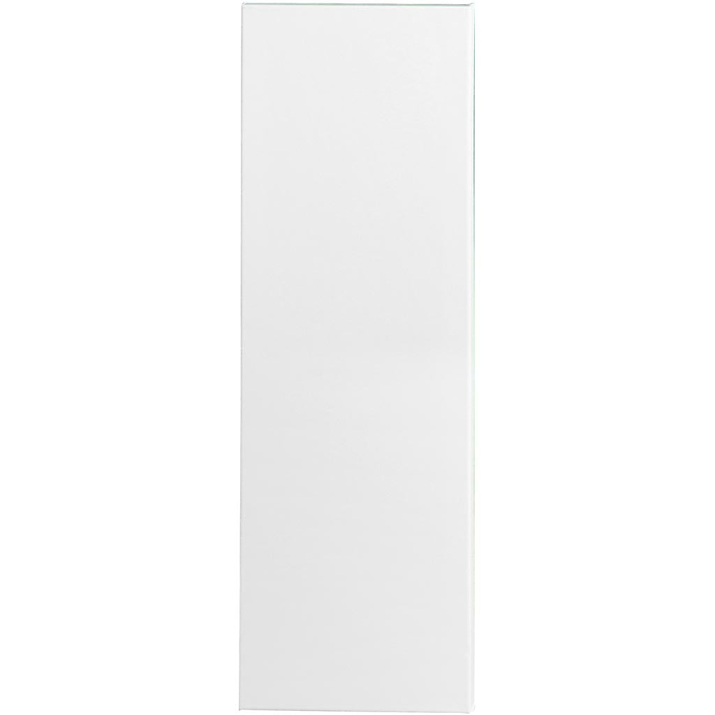 Tela Creative Company, d: 1,6 cm, misura 30x90 cm, 360 gr, bianco, 5 pezzi 1 scatola