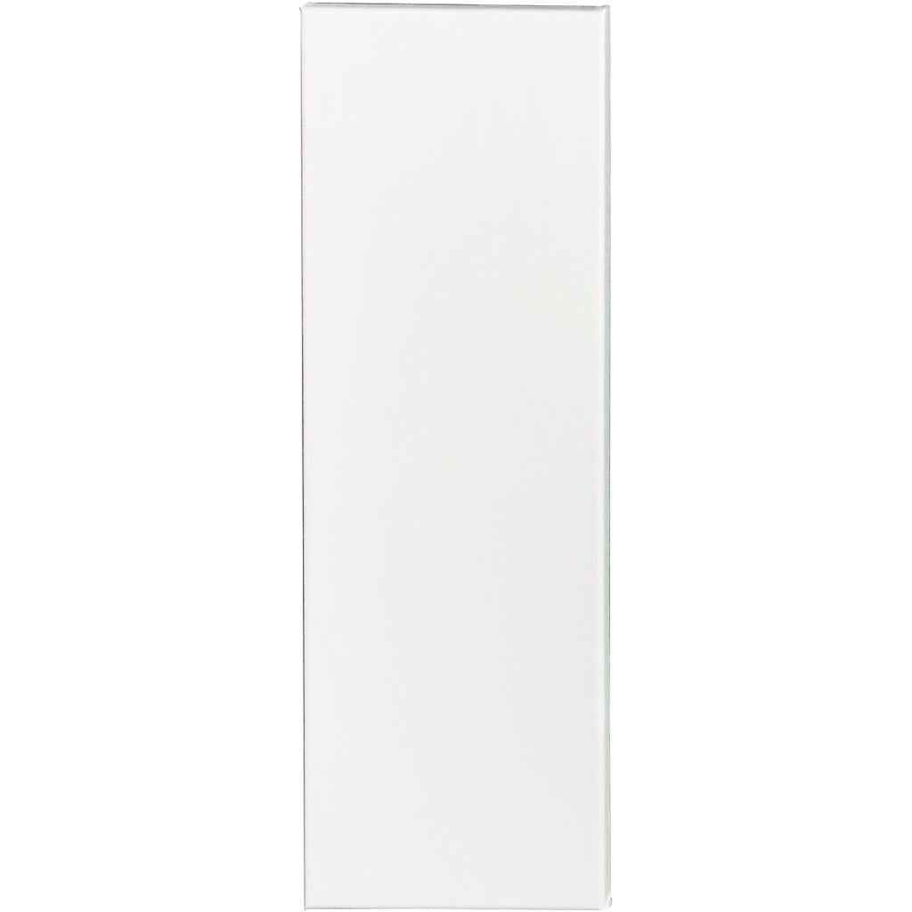 Tela Creative Company, d: 1,6 cm, misura 20x60 cm, 360 gr, bianco, 10 pezzi 1 scatola