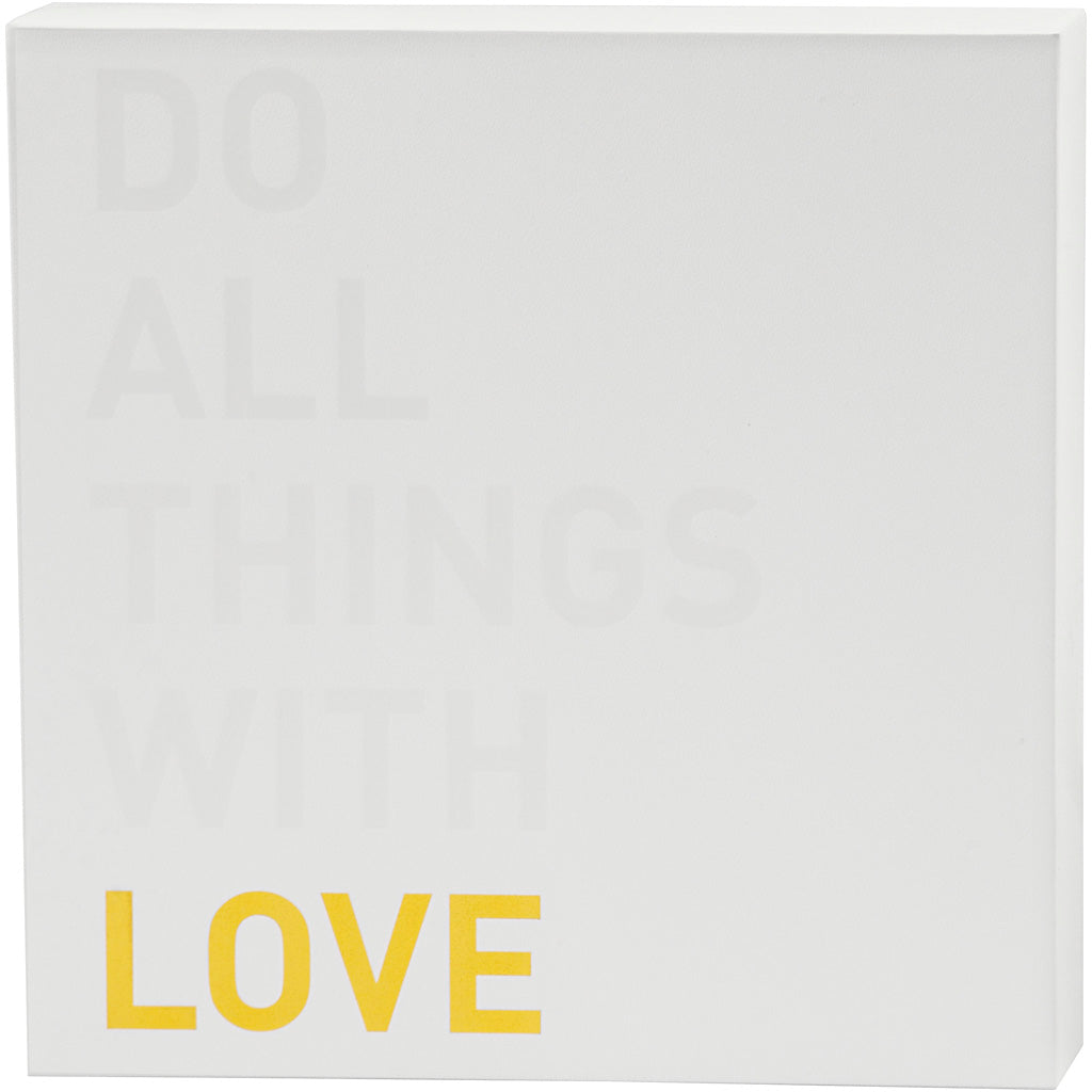 Tela con motivi color oro, h: 25,4 cm, d: 2,54 cm, l: 25,4 cm, bianco, 1 pezzo