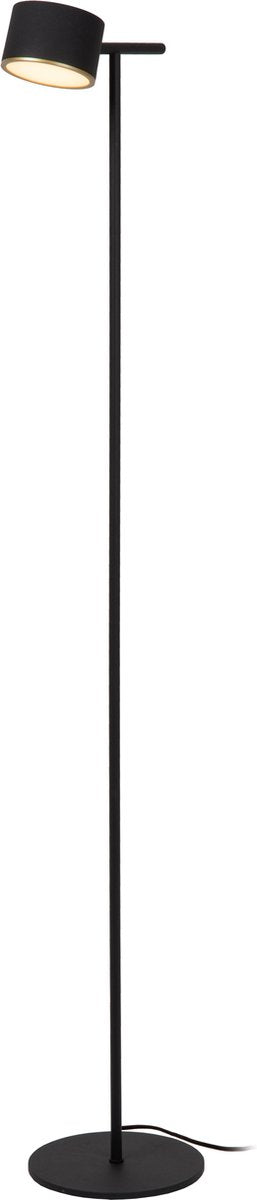 Lucide gian - lampada da terra - LED dimmerabile - 1x9w 2700k - nera