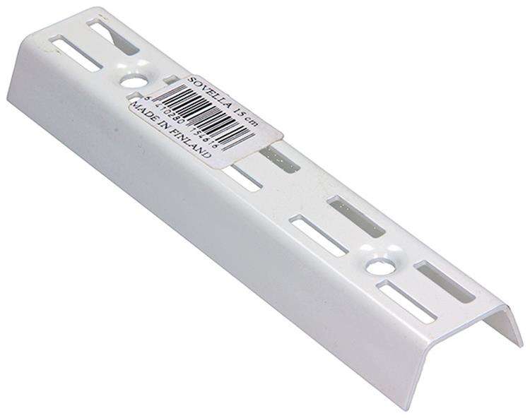 Sovella 1013094 - barra de pared blanca 15cm | 10 piezas