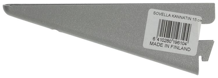 Sovella 1013120 - soporte doble efecto plateado. 15cm | 20 piezas
