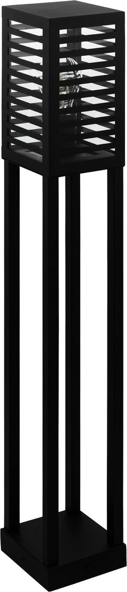 Lampada da terra per esterni Eglo alamonte 3 - e27 - 100 cm - nera