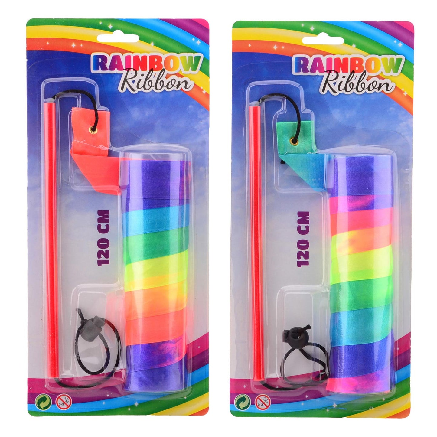 Johntoy outdoor fun rainbow ribbon. 3+