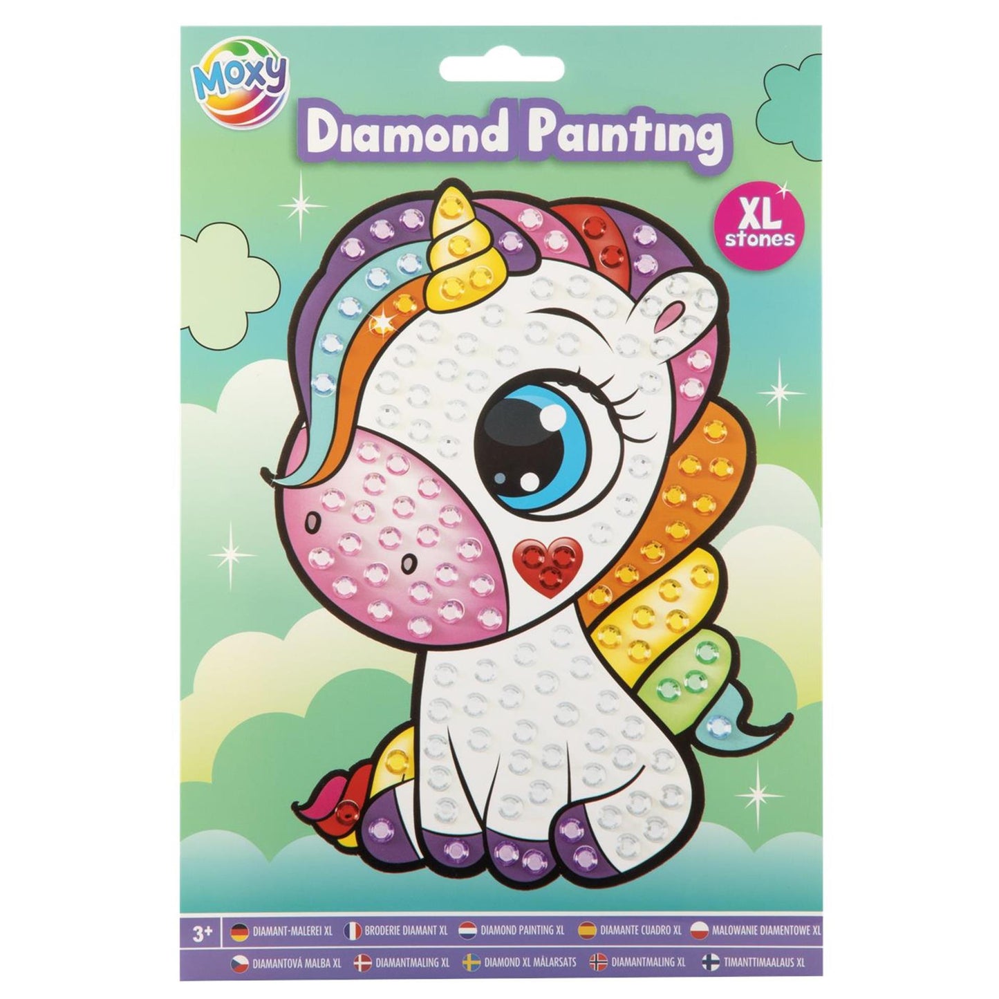 Cuadro diamante moxy piedras xl a5