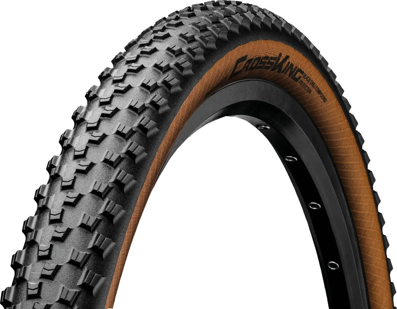 Continental cross king 29 x 2,20 nero trasparente pieghevole