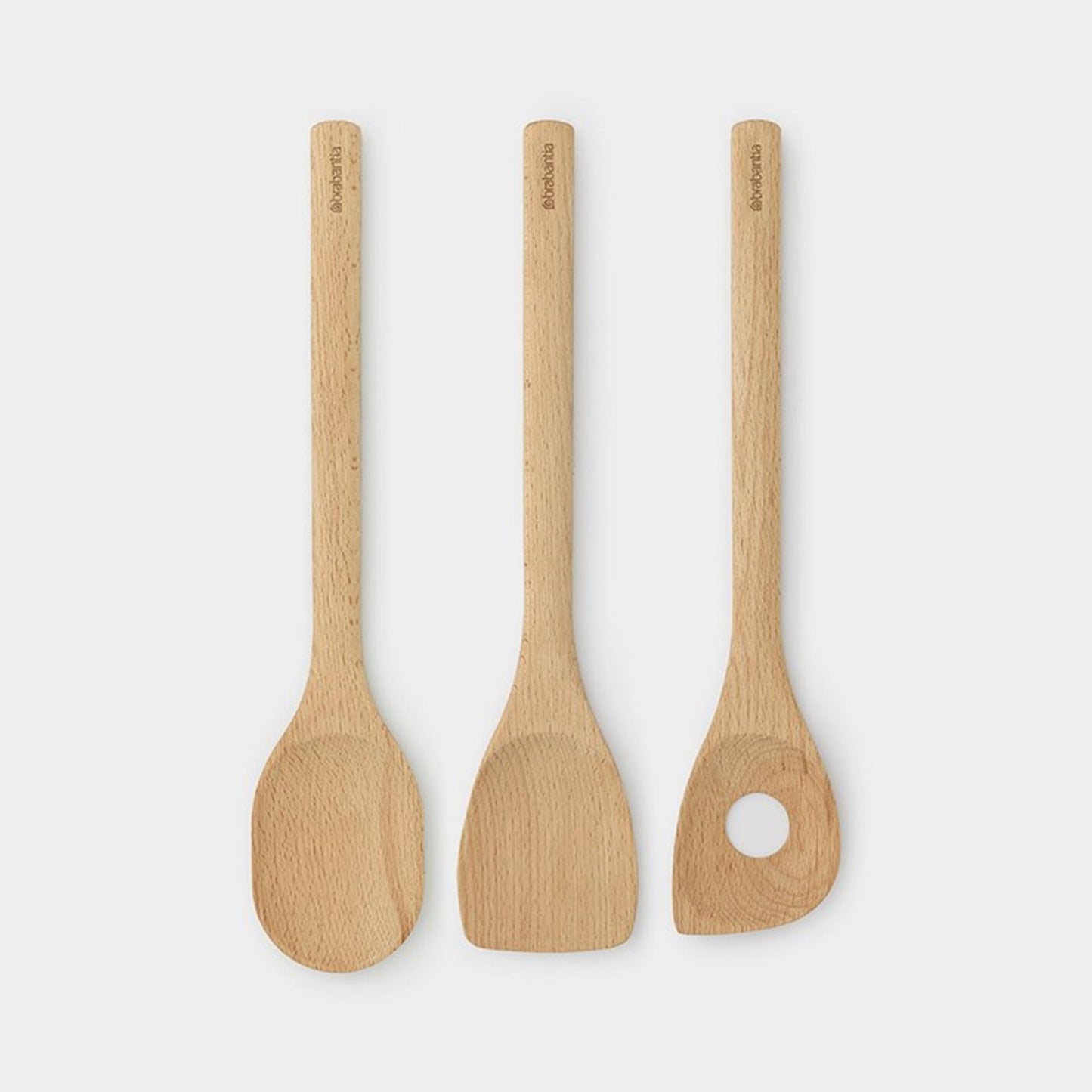 Set utensili da cucina in legno con profilo Brabantia