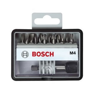 Set di punte accessori Bosch | extra duro m4 | robustezza | 13 pezzi | 2607002566 - 2607002566