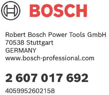 Bitset a vite regolato da 45 pezzi Bosch