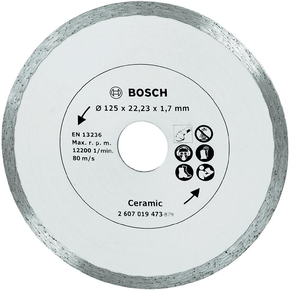 Accesorios Bosch disco de corte de diamante para baldosas cerámicas, ø 125 mm - 2607019473