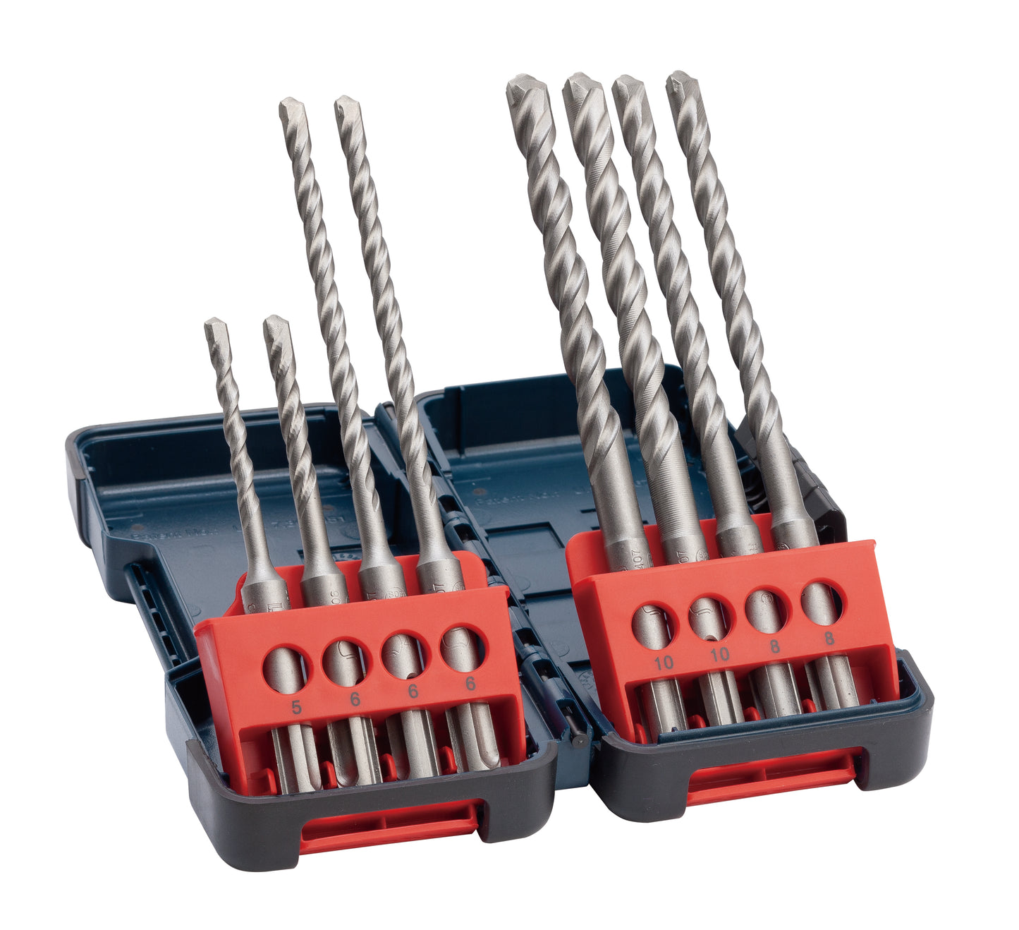 Accessori Bosch Set trapano a percussione da 8 pezzi sd plus-3 | scatola resistente - 2607019903