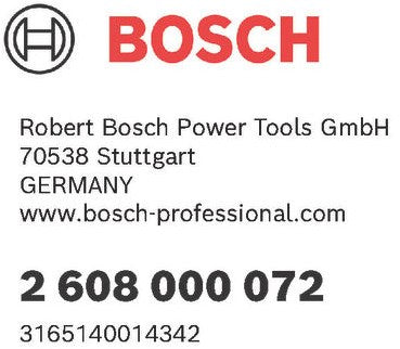 Placa lijadora accesorios Bosch - 2608000072