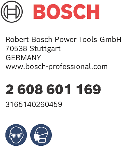 Bosch accessoires bosch schuurplateau middel - 125 mm
