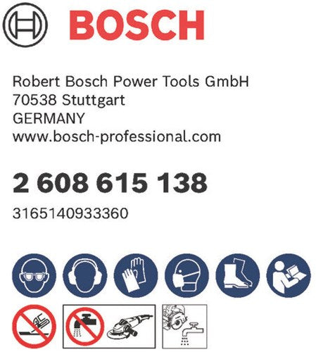 Bosch accessoires bosch x-lock diamantdoorslijpschijf standaard voor keramiek 125 x...