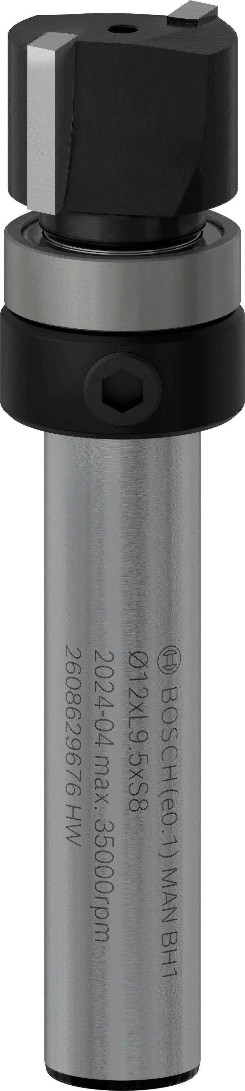 Fresa a copiare Bosch Accessories Pro con cuscinetto a sfere superiore | ø 12,7 x l 9,5 | albero 8 mm - 2608629676