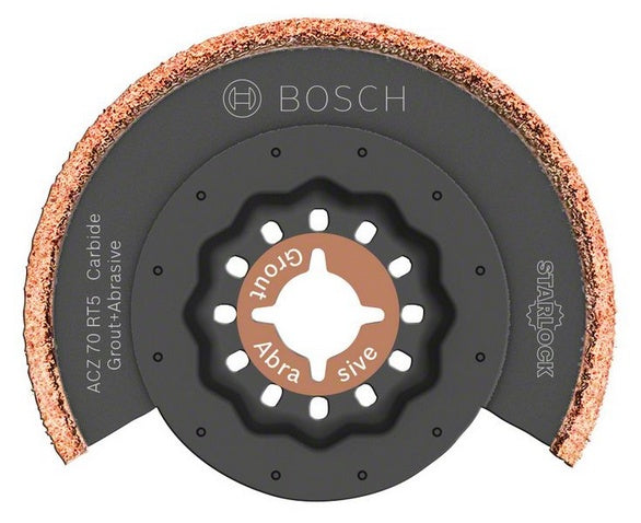 Accessori Bosch lama per sega segmentata in metallo duro con taglio stretto acz 70 rt5 - starlock | 2608661692 - 2608661692
