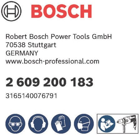 Accessori Bosch disco con perno lamellare 6 mm, 60, 60 mm, 40 mm - 2609200183